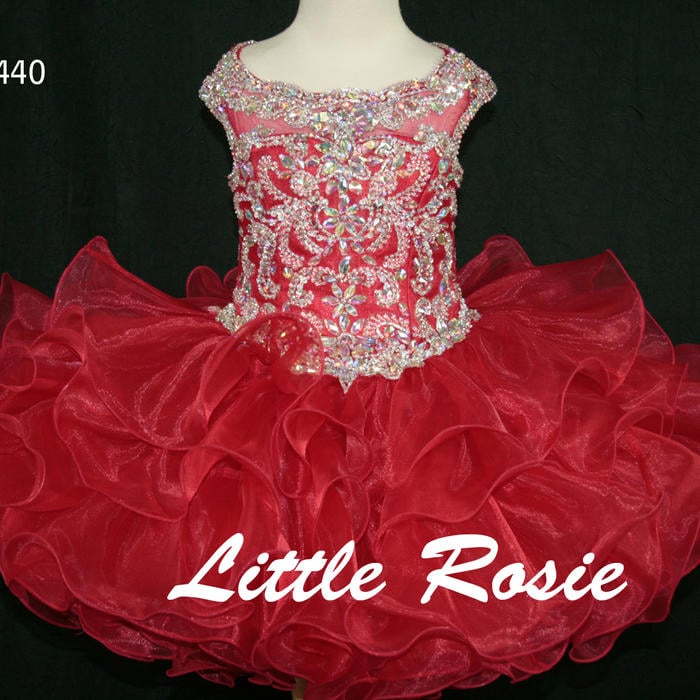 Little Rosie Pageant Dresses-Short Skirt SR440