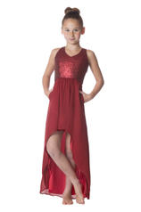 1756JR Ruby (solid Sequin) front