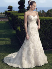 2161 Champagne/Ivory/Silver Lace  Beading front