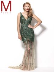61807R Emerald/Nude front