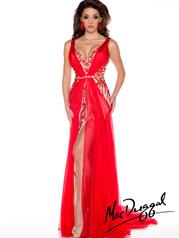 82074P Red/Nude front