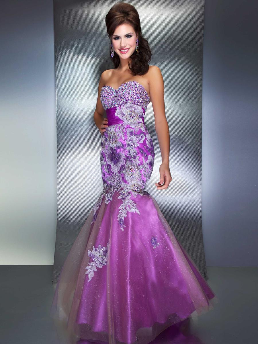 mac duggal purple prom dress Vintage Mac Duggal Stunning prom dress The corset