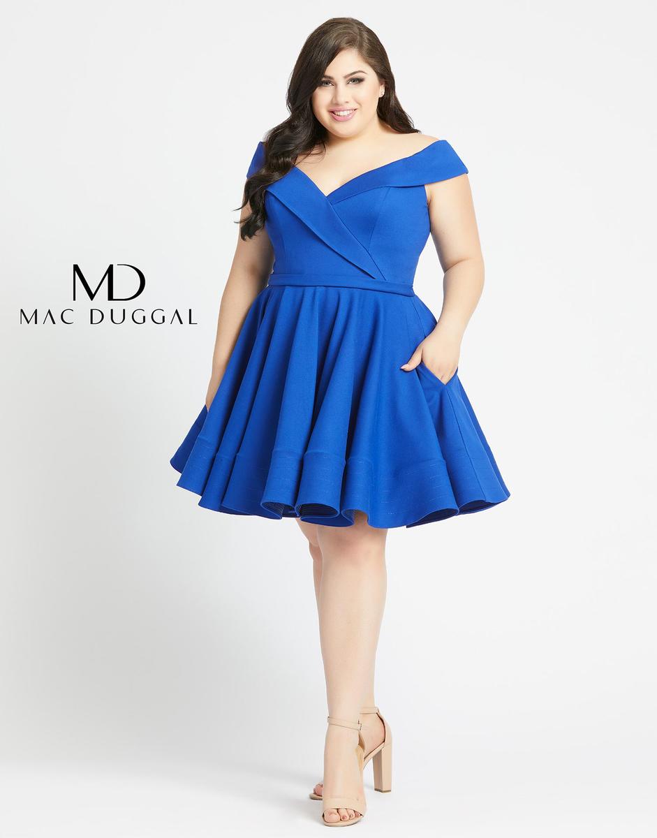 cocktail and party mac duggal plus size dresses