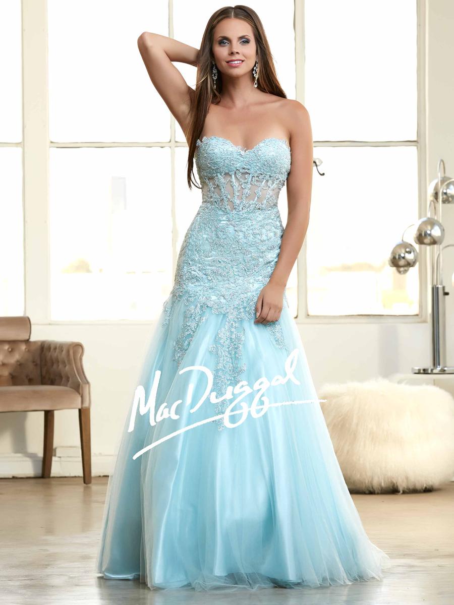 Ball Gowns by Mac Duggal 61986H Glitterati Style Prom ...