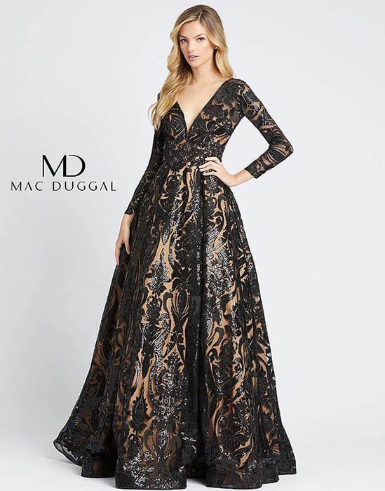 Mac Duggal Ball Gowns 66334H