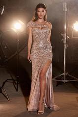 CD0218 Silver-nude front