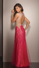 2549 Red/Nude back