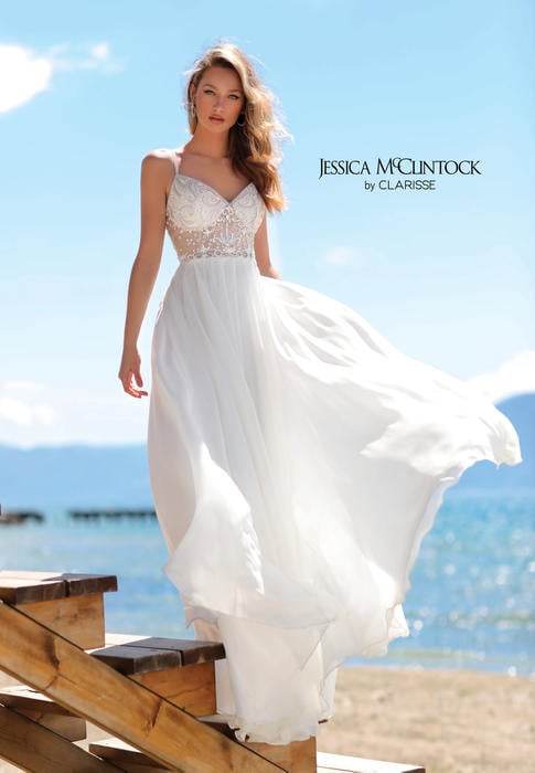 Jessica McClintock Informal and destination bridal gowns