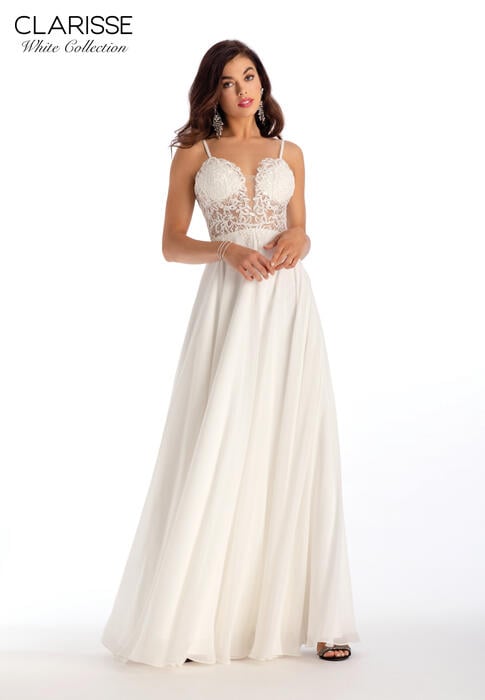 Clarisse White Bridal Wedding Dress