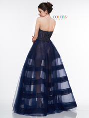 2108 Navy/ Nude back
