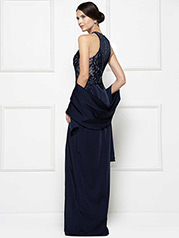 RD2611 Navy/Nude back