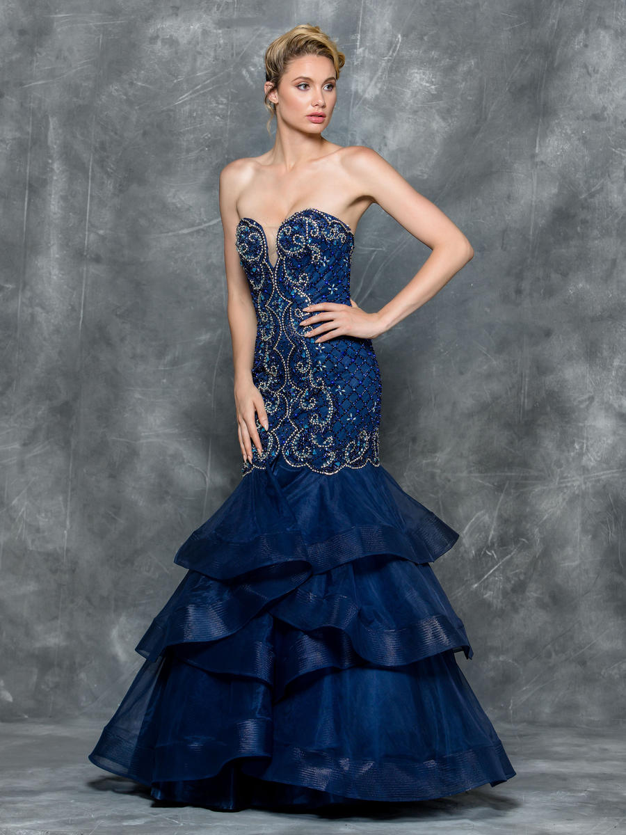 Royal blue mock dress special occasion – Kitashenterprise
