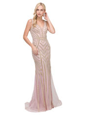DQ-2391 Dusty Pink/Gold front