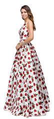 DQ-9774 Rose Print front