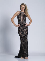 3423 Black/Nude front