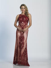 A5336 Red/Nude front