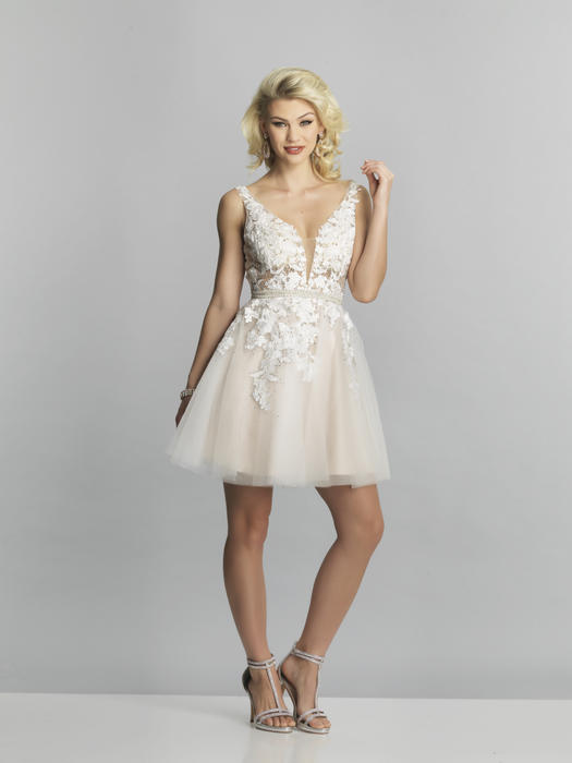 Dave and Johnny Short Prom Formal Cocktail Homecoming Dress A8341W
