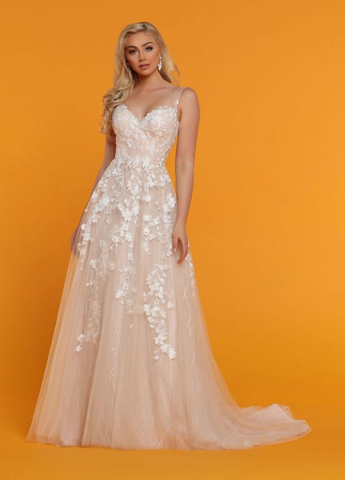 Da Vinci Bridal - Tulle Bridal Gown 50513