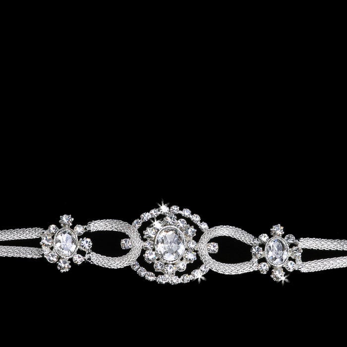 Rhinestone Bridal Bracelet BL121