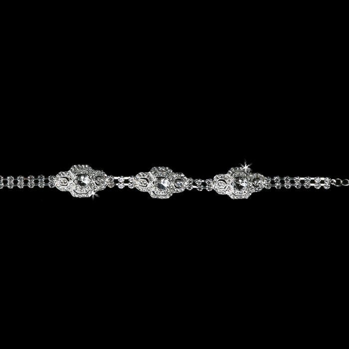 Rhinestone Bridal Bracelet BL1241
