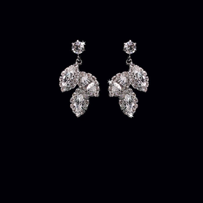 Rhinestone Earrings E1368