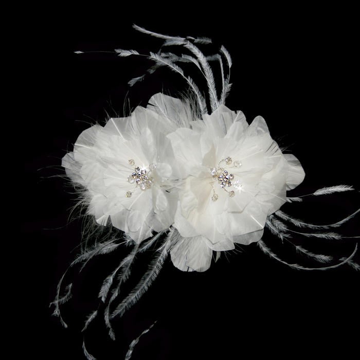 Fabric Bridal Flower
