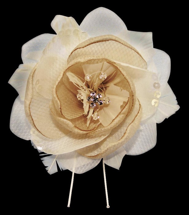 Fabric Bridal Flower FL104