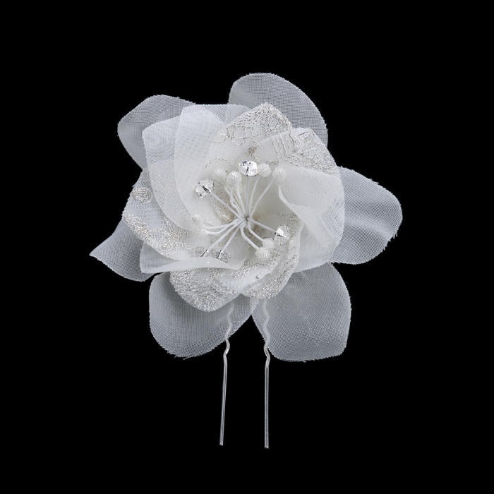Fabric Bridal Flower FL105