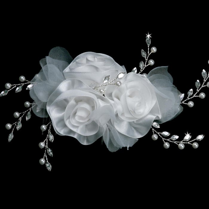 Fabric Bridal Flower FL1282