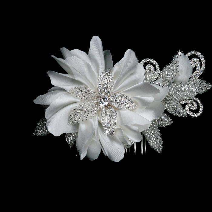 Fabric Bridal Flower