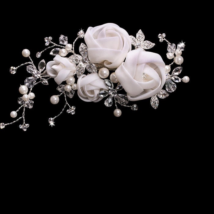 Fabric Bridal Flower FL1341