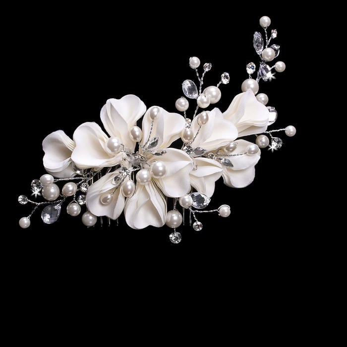 Fabric Bridal Flower FL1345