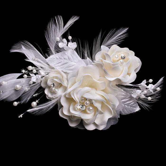 Fabric Bridal Flower FL1348