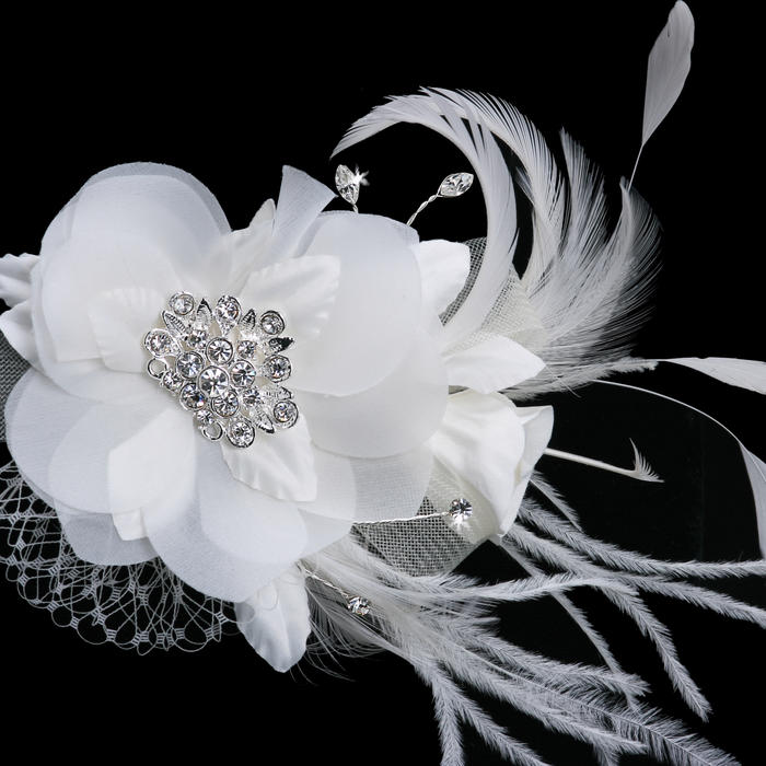 Fabric Bridal Flower FL302