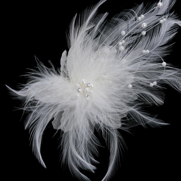 Feather Bridal Flower