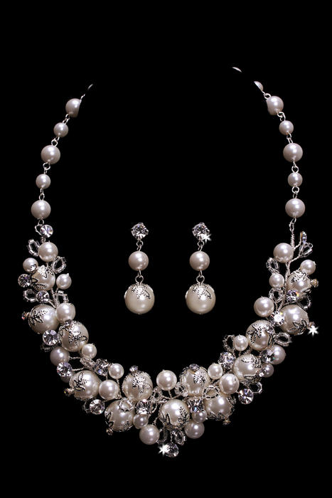 Pearl Bead Necklace Set NL1354