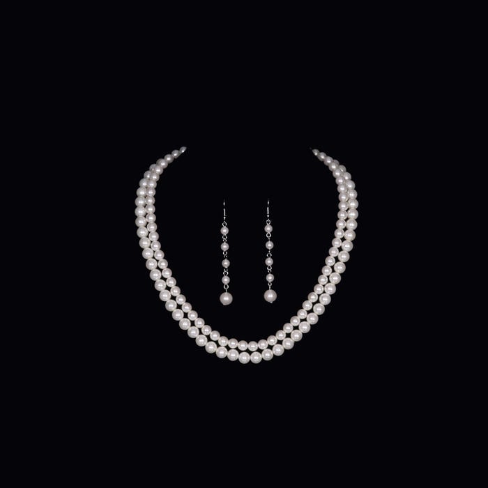 Pearl Bead Necklace Set NL1556
