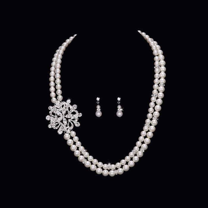 Pearl Bead Necklace Set NL1557