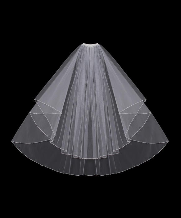 Circle Cut Bridal Veil V507W