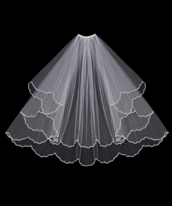 Circle Cut Bridal Veil