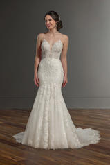 1002 Ivory Silver Lace/Ivory Gown/Ivory Tulle Illusion front