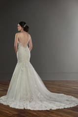1032 Ivory Lace/Tulle/Ivory Gown/Ivory Tulle Plunge back