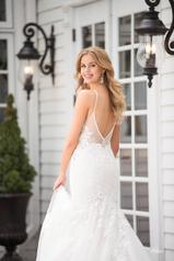 1032 Ivory Lace/Tulle/Ivory Gown/Ivory Tulle Plunge back