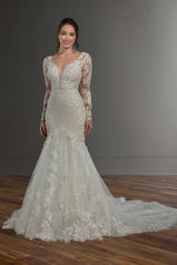 1054 Ivory Gown/Ivory Tulle Illusion front