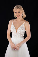 1068 Ivory Silver Lace/Ivory French Tulle/Ivory Tulle P detail
