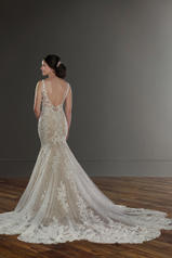 1078 Ivory Lace/Tulle/Honey Gown/Ivory Tulle Illusion back