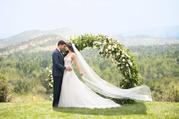 1087 Ivory Lace/Tulle/Honey Gown/Ivory Tulle Illusion front