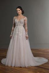 1097 Ivory Tulle/Royal Organza/Ivory Gown/Ivory Tulle I front
