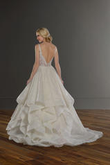 1124 Ivory Gown With Ivory Tulle Plunge back