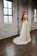 1323 (iviv-iv) Ivory Lace And Tulle Over Ivory Gown Wit back